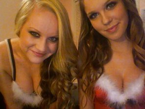 amateurfoto Christmas Cleavage