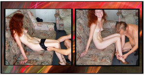 foto amatoriale Ginger_getting-naked@IM075