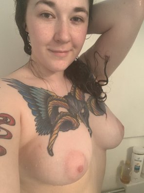 Fresh out of the shower