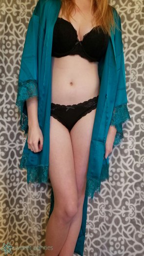 amateur pic Clothing Turquoise Blue Teal Lingerie 