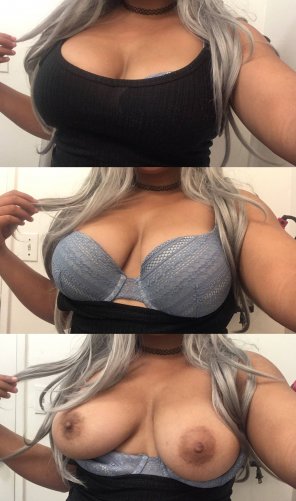 amateur pic [image] a little on/off featuring my tits ;o
