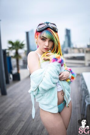 アマチュア写真 Suicide-Girls - Mimo - Rainbow Dash (41 Nude Photos) (5)