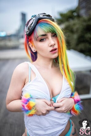 アマチュア写真 Suicide-Girls - Mimo - Rainbow Dash (41 Nude Photos) (9)