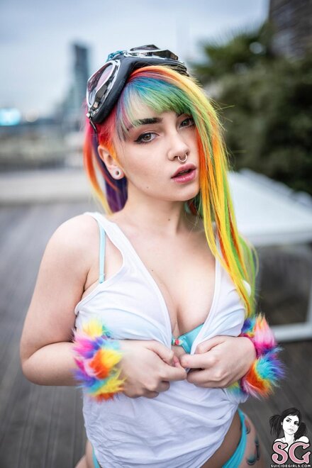 Suicide-Girls - Mimo - Rainbow Dash (41 Nude Photos) (9)