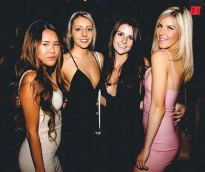 foto amateur Girls' Night Out