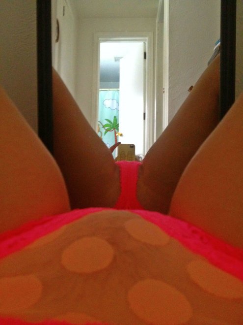 Transparent panties :)