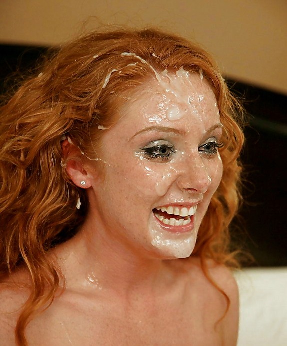 Redhead Facial Porn