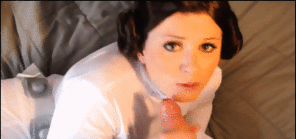 amateur pic Any Star Wars fans? Me as Princess Leia! ;)
