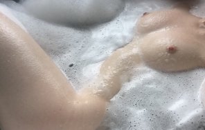 foto amadora Bubble Bath