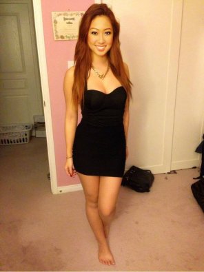 foto amateur Little Black Dress