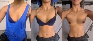 zdjęcie amatorskie I [F24] am a 32A Indian girl who loves the gym. Thoughts?