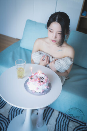 amateurfoto Pure Media Vol.229 Yeha (예하) - Cream Pie & Black Out Part 1 (20)