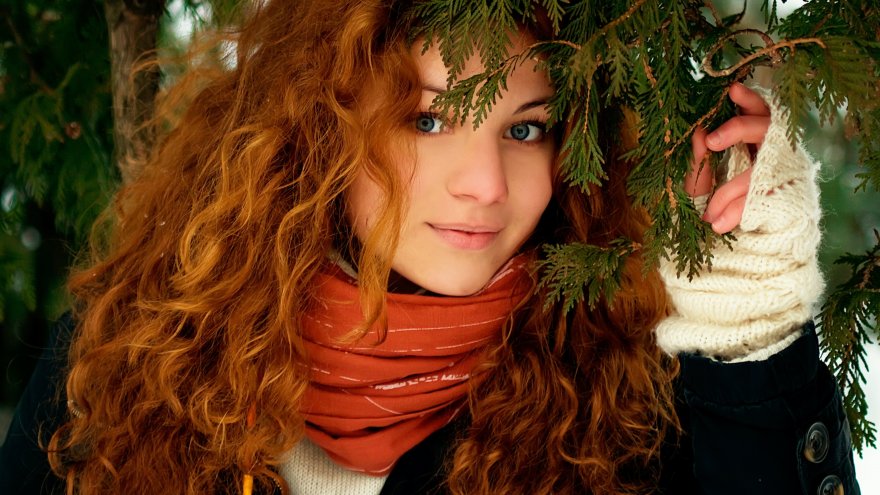 Pretty Russian redhead