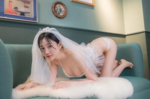 foto amateur 年年Nnian - 婚纱 (3)