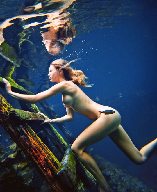 People in nature Underwater Organism Fictional character