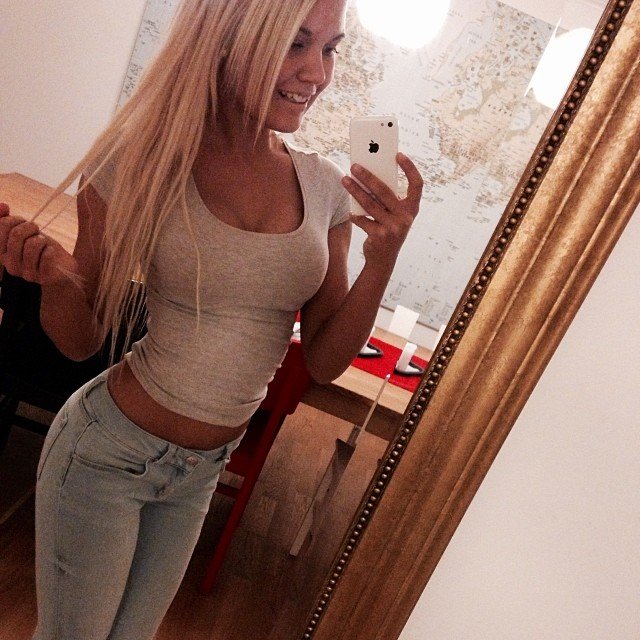 Pretty young blonde