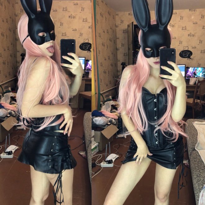 Bad bunny want to play ~ by Evenink_cosplay