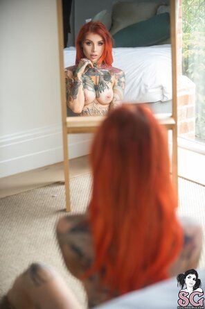 foto amatoriale Suicide Girls - Peachhes - Moment of Reflection (57 Nude Photos) (43)