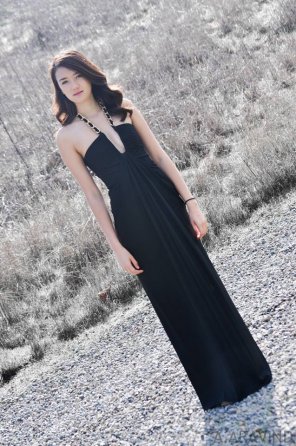 foto amateur Black Dress