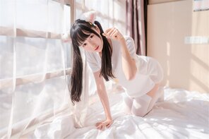 foto amadora KimemeOwO (木绵绵OwO) - 猫系少女 (25)