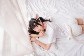 zdjęcie amatorskie KimemeOwO (木绵绵OwO) - 猫系少女 (45)