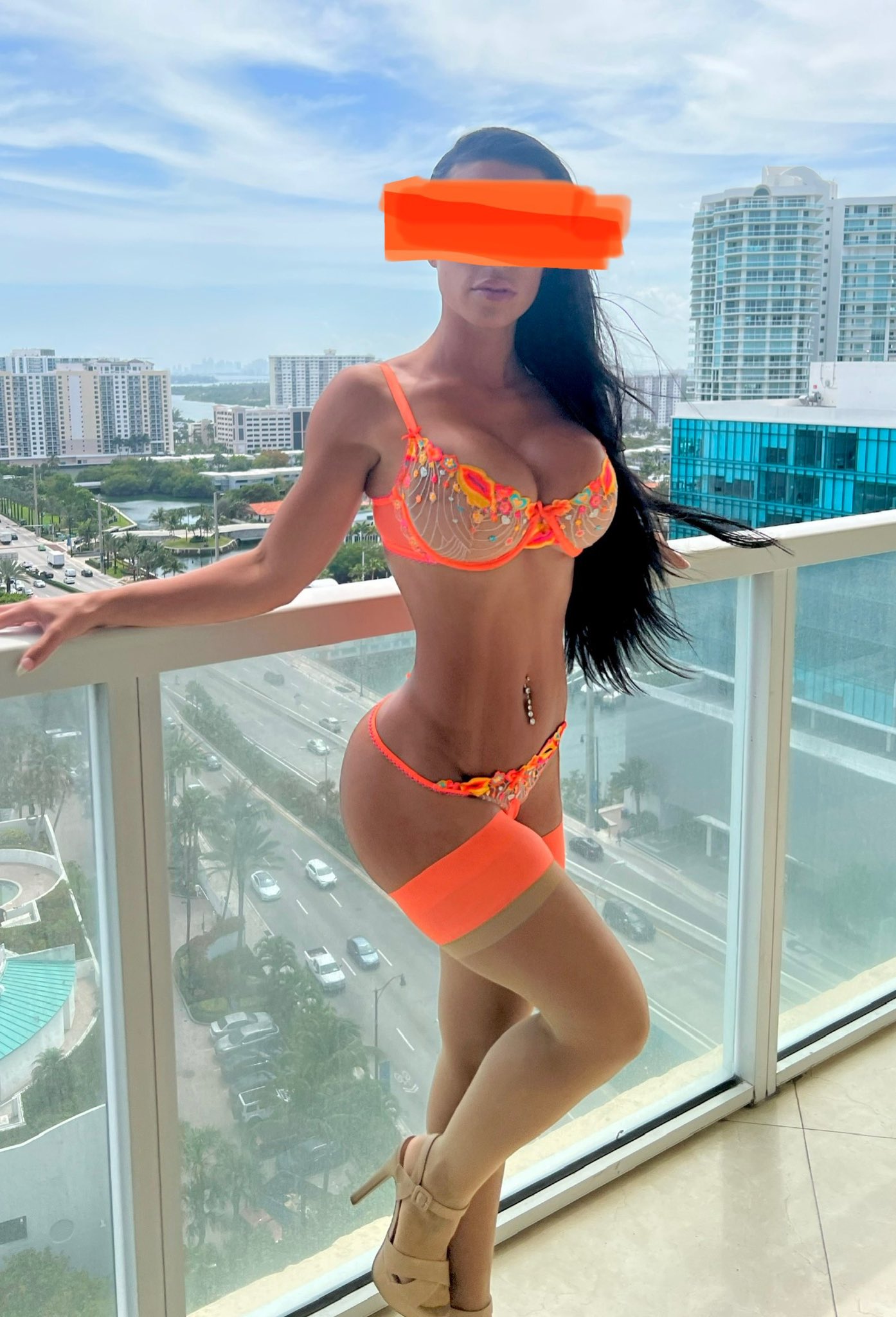 MISS LEXA PICS - misslexa lingerie orange Porn Pic - EPORNER