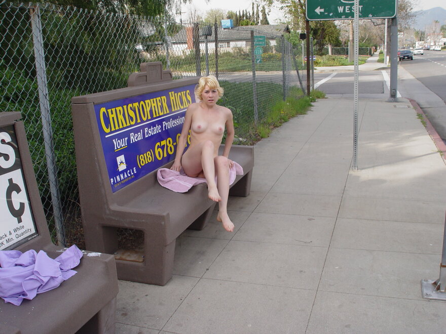 Nude in public Bridget Wells (40)