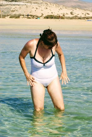 foto amatoriale When you realise that you bought a sheer swimsuit