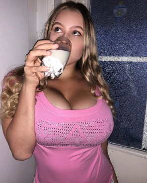 アマチュア写真 Got milk?