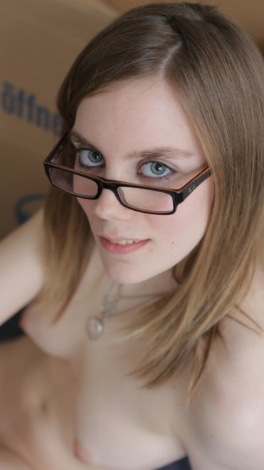 Cutie with glasses