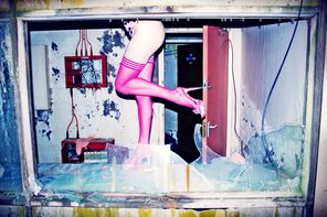foto amatoriale Pink stockings ðŸ’•