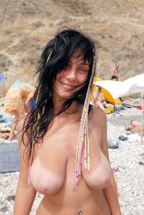 foto amateur Hippie chick with big tits