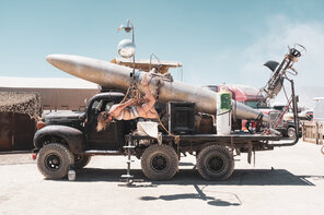 That time when I saw a disco truck in the desert, then one thing lead to another...