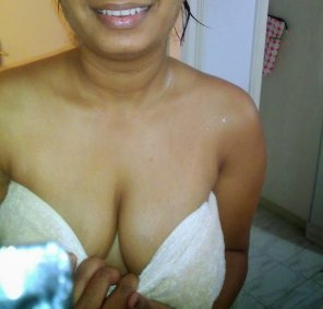 amateur photo Fresh out of the shower