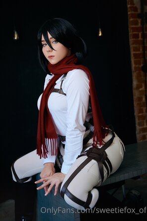 foto amatoriale Sweetie-Fox-Mikasa-Ackerman-8