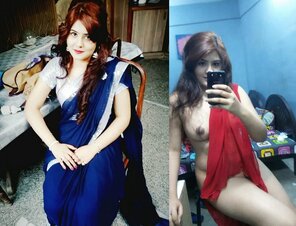 foto amateur Desi Chick