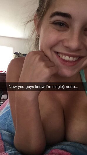 She's single ...