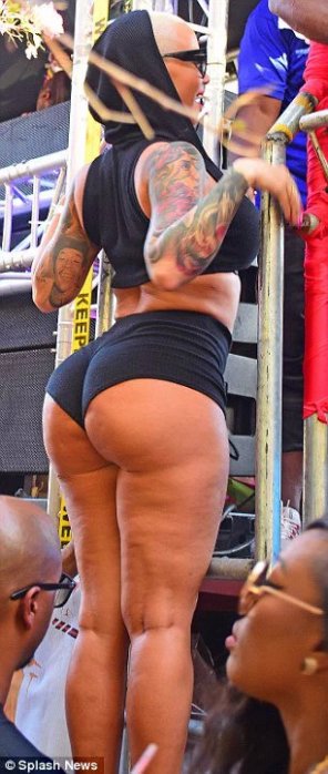 amateur pic Amber Rose at Carnival