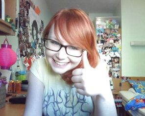 Racy A lucky young man is my son. His girlfriend is a very sexy younggirl, with few inhibitions. She likes to dance naked online! – 28 pics