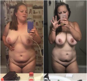 アマチュア写真 Lost weight over the last year. Luckily, my boobs didn't lose much :D