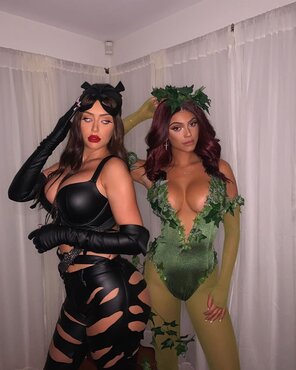 Catwoman and Poison Ivy