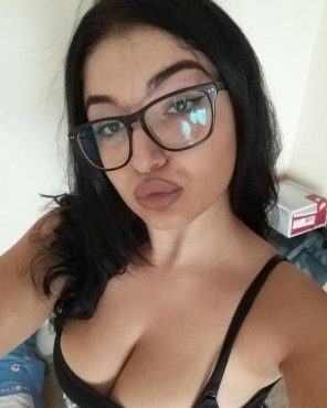 amateur photo Girl with glasses