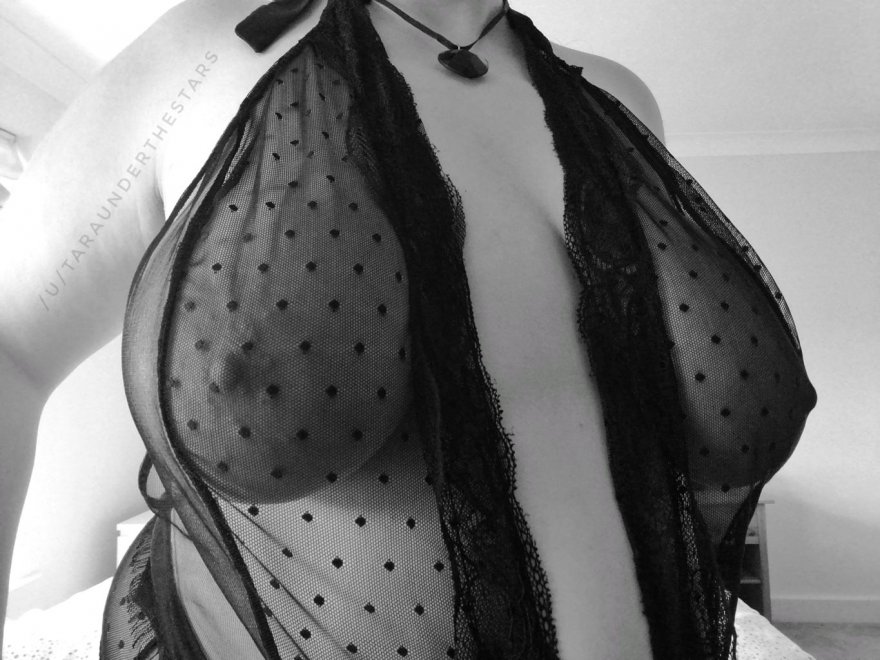 Boobs and Lingerie in Black and White [f]