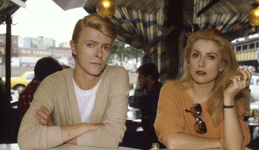 David Bowie and Catherine Deneuve, 1983