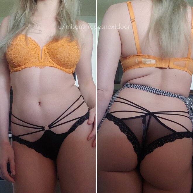 Front and back of my favorite panties! Maybe they'll be your favorite too!