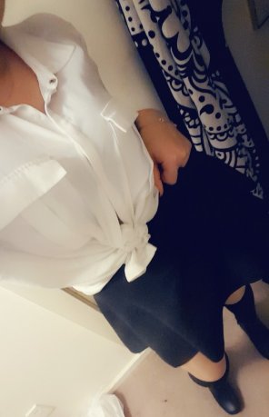 foto amateur Out in a skirt â¤