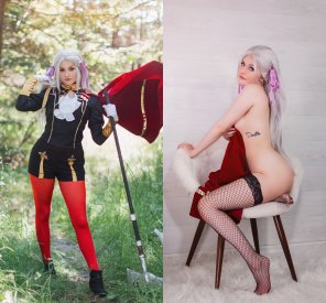 amateur photo [Self] Fire Emblem - Edelgard on/off by Ri Care