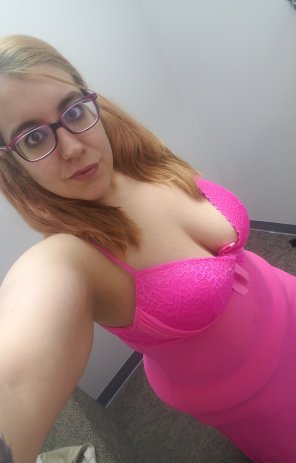 amateur pic Wearing pink for Valentine's Day ðŸ˜˜