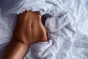 foto amadora Bed sheets