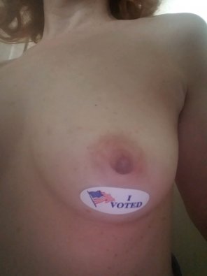 amateur-Foto Make sure you vote today.